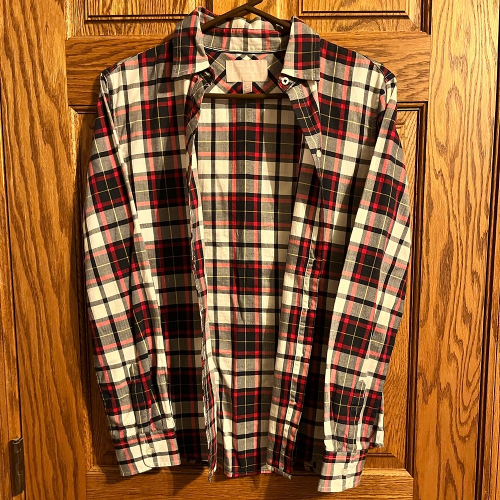 Banana Republic Plaid Button Down